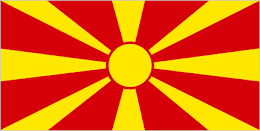 Flag of North Macedonia